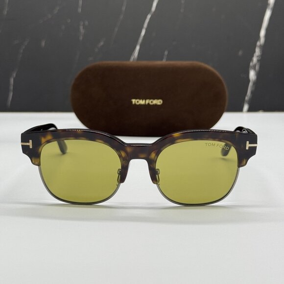 NEW TOM FORD HARRY-02 TF597 52N HAVANA UNISEX SUNGLASSES TOM FORD FT0597 52N main image 11